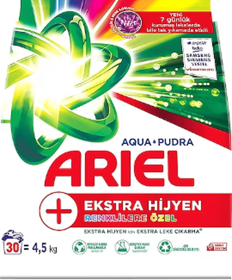 ARİEL MATİK 4.5 KG-OXİ GÜCÜ ETKİLİ RENKLİLER